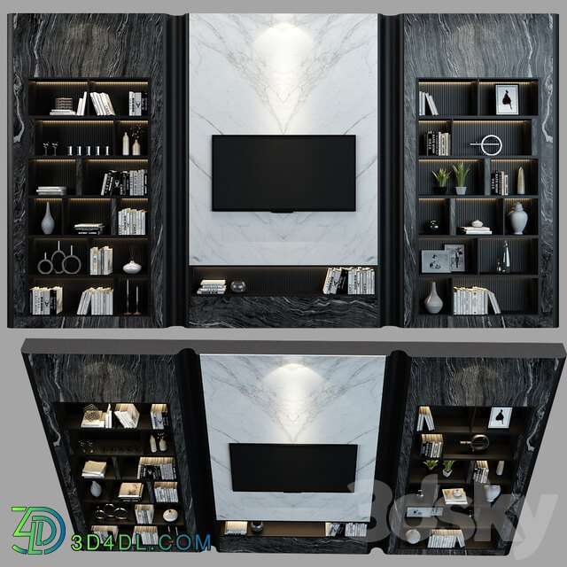 TV shelf 17 3D Models