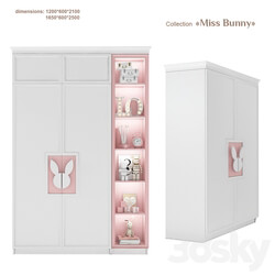 EFI Concept Kid Miss Bunny wardrobe 1200 
