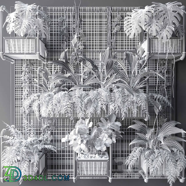 Fitowall JC Wall Grid Pot 6