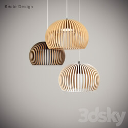 Secto Design Atto 5000 Pendant light 3D Models 