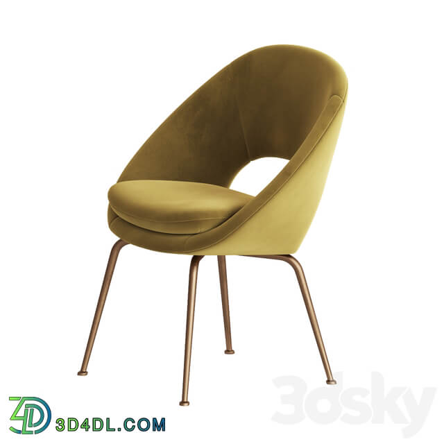 Orb Velvet Dining Chair Westelm