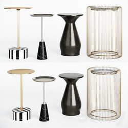 Arteriors side tables set 