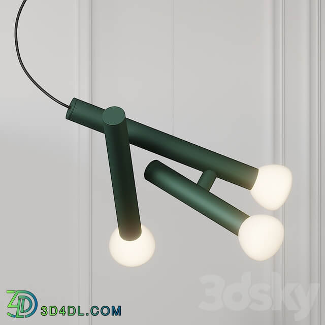 PARC 04 Pendant lamp from Lambert Fils Pendant light 3D Models