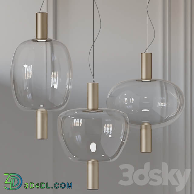 Vetreria Vistosi RIFLESSO Pendant lamp Pendant light 3D Models