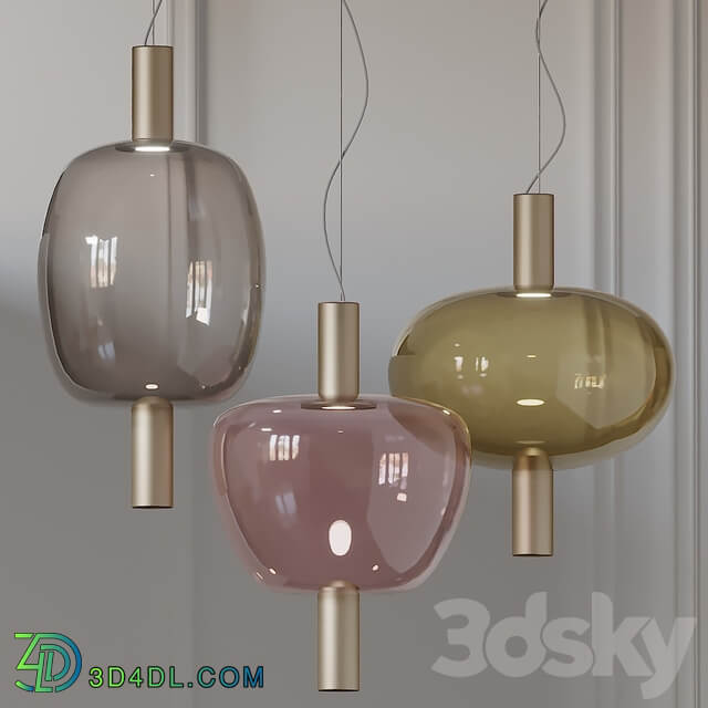 Vetreria Vistosi RIFLESSO Pendant lamp Pendant light 3D Models