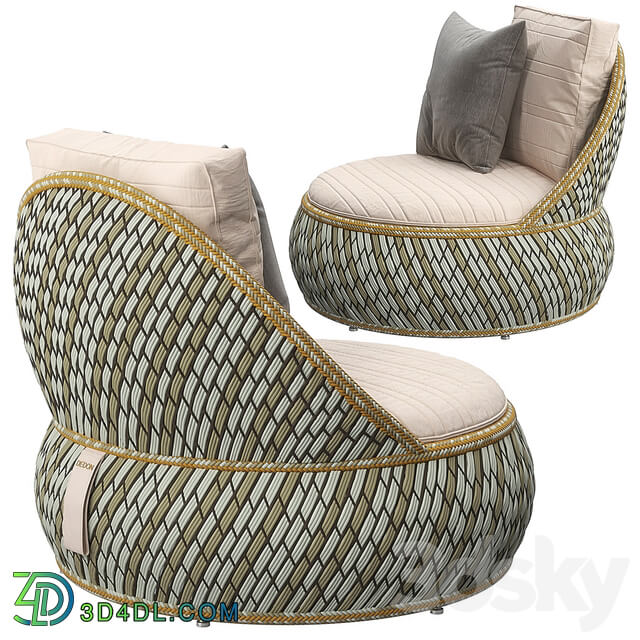 Dala lounge chair by Dedon