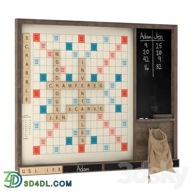 Miscellaneous Giant wall scrabble