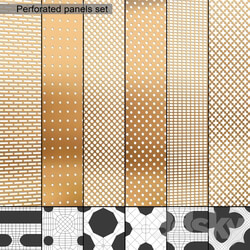 Other decorative objects Perforated panels 