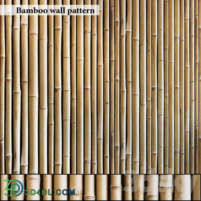 Other decorative objects Bamboo wall seamless