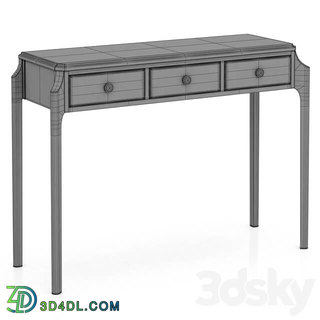 Dantone Home Console Le Vizage with 3 drawers 3D Models