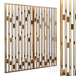 Decorative partition 23 