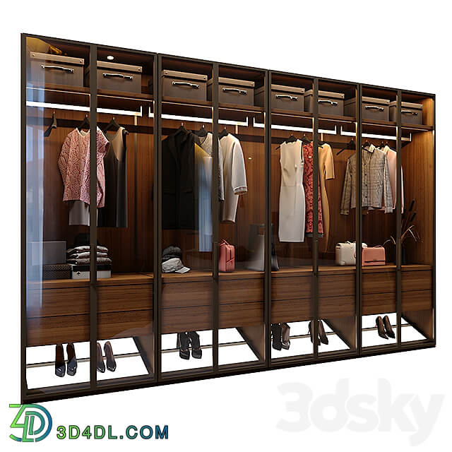 Wardrobe Display cabinets Boffi Antibes