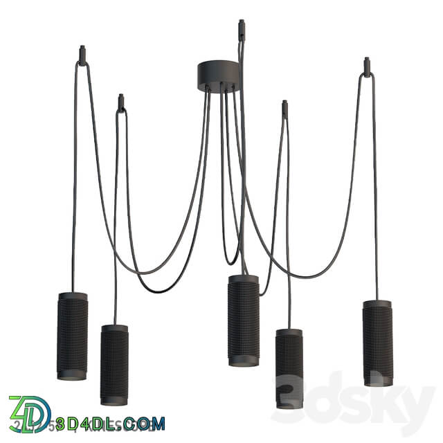 Favorite 2452 5P Pendant light 3D Models