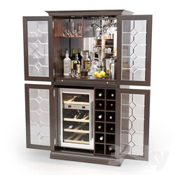 Wardrobe Display cabinets Firenze Wine and Spirits Armoire Bar 