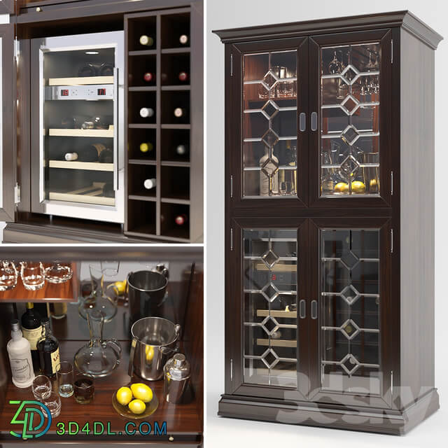 Wardrobe Display cabinets Firenze Wine and Spirits Armoire Bar