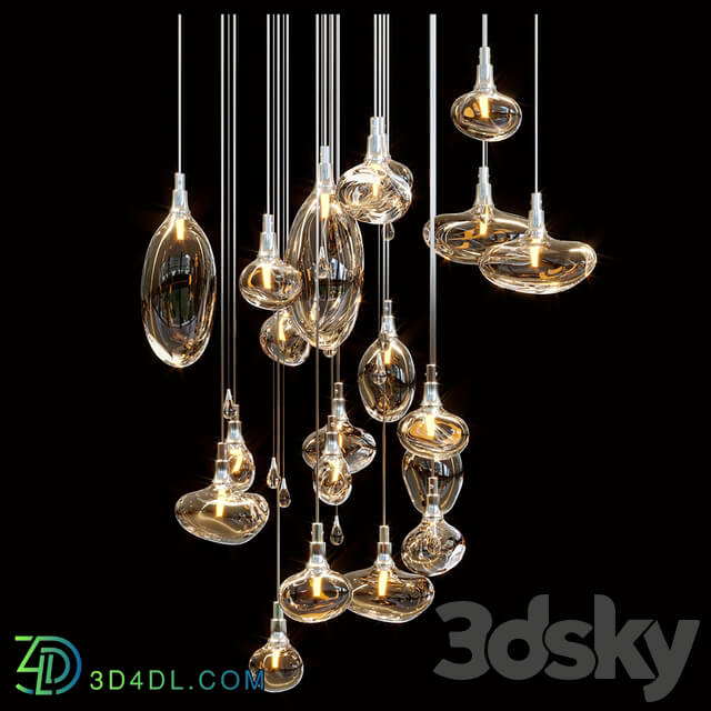 Chandelier Light Vargov Pendant light 3D Models