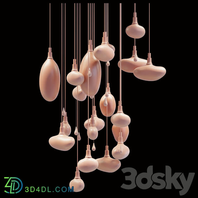 Chandelier Light Vargov Pendant light 3D Models