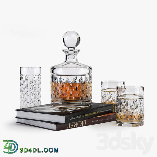 Ralph Lauren Aston Crystal Barware