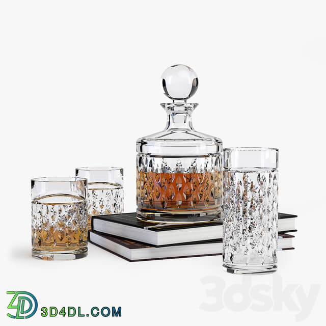 Ralph Lauren Aston Crystal Barware