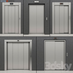 Set of doors for elevators Kone 