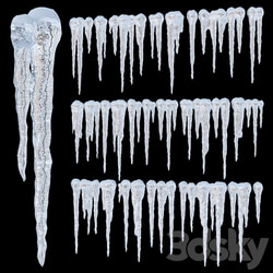 Icicles 2 Urban environment 3D Models 