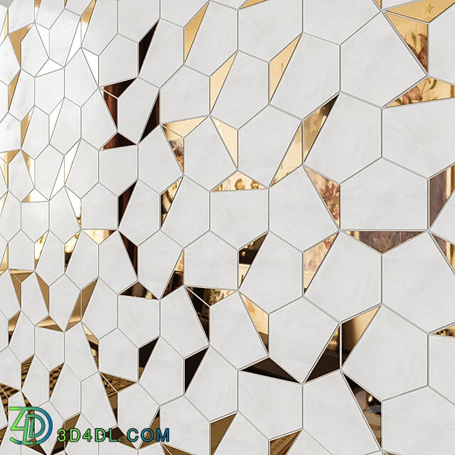 Mosaic / Porcelain stoneware / VALLELUNGA NOLITA Triangoli