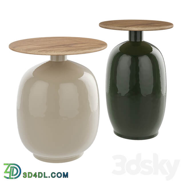 Blow Side Table Set by Gloster