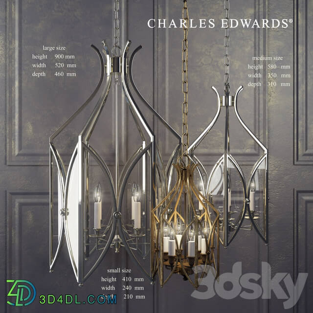 CHARLES EDWARDS LIGHTHOUSE Pendant light 3D Models