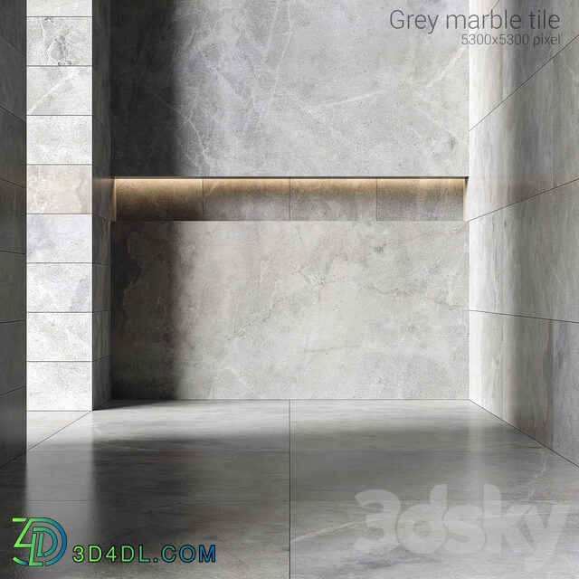 Gray marble tiles 2