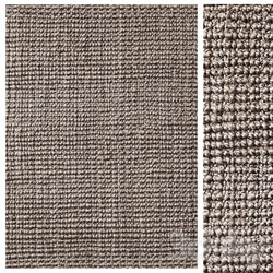 Wilder boucle jute rug 