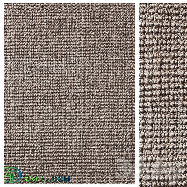 Wilder boucle jute rug