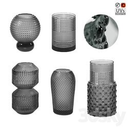 Glass vases 3D Models 