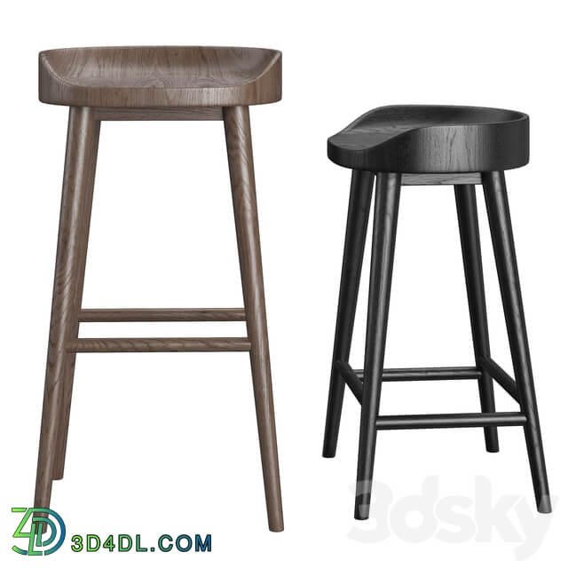 RH Danish Stool