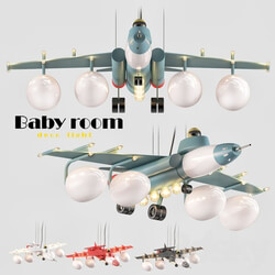 Baby room deco light Pendant light 3D Models 