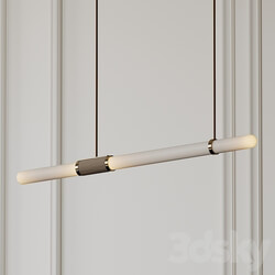 Scandal Long Pendant Lamp by Articolo Pendant light 3D Models 