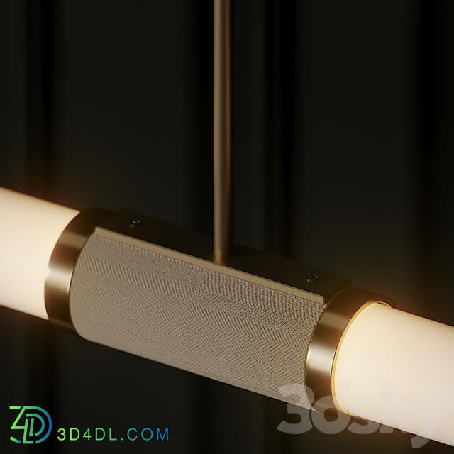 Scandal Long Pendant Lamp by Articolo Pendant light 3D Models