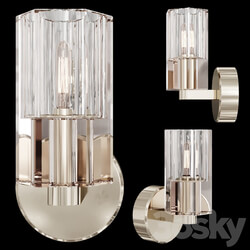 Restoration Hardware ARCACHON SINGLE SCONCE Nickel 