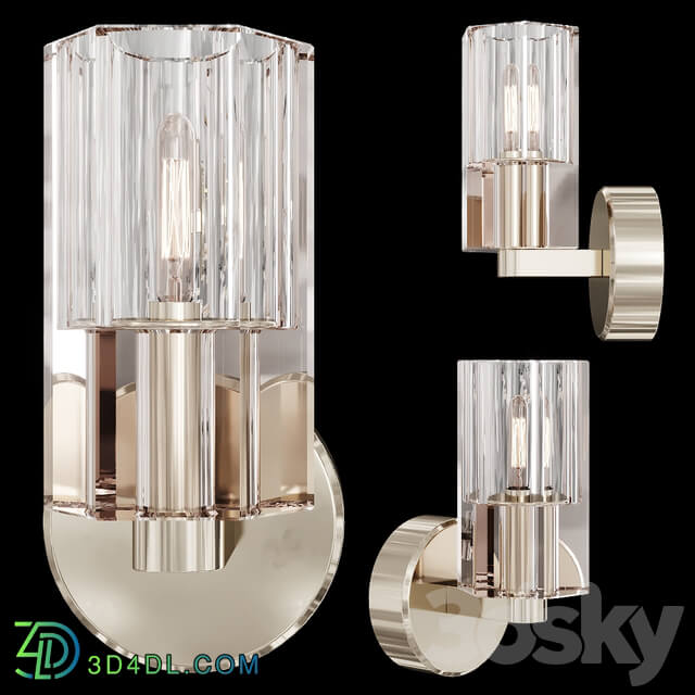 Restoration Hardware ARCACHON SINGLE SCONCE Nickel