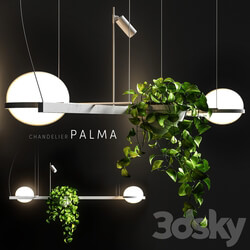 Vibia Palma 3734 Pendant light 3D Models 