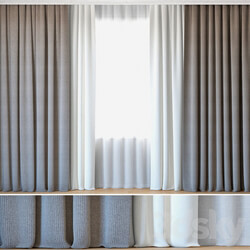 Curtains 67 Curtains with Tulle Backhausen Treccia 