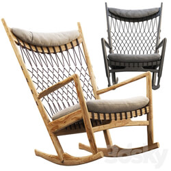 PP124 Rocking Chair 
