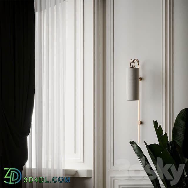 STAFF Wall Sconce by Articolo 3D Models