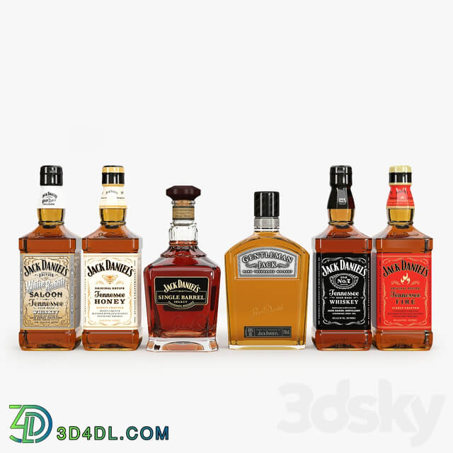 Jack daniel 39 s bottles collection