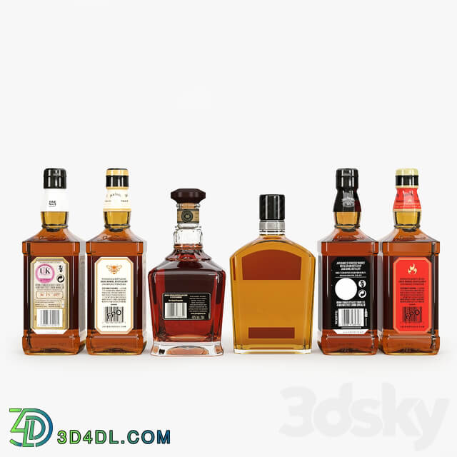 Jack daniel 39 s bottles collection