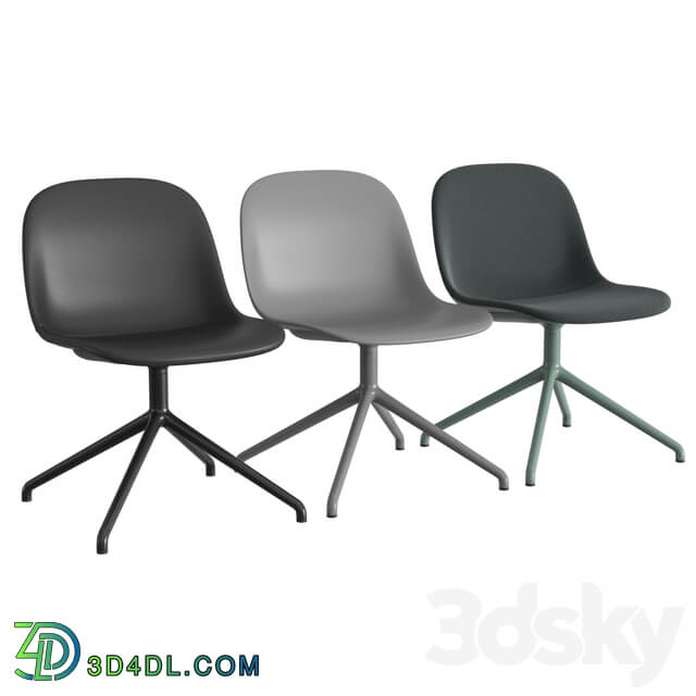 Fiber Side Chair Swivel Base