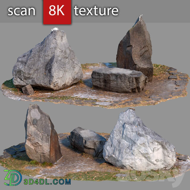 Stone 54 3D Models