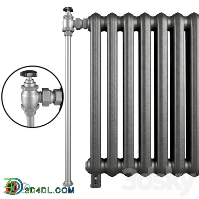 Cast iron radiators