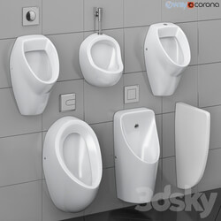 Cersanit set 74 urinal partition set 