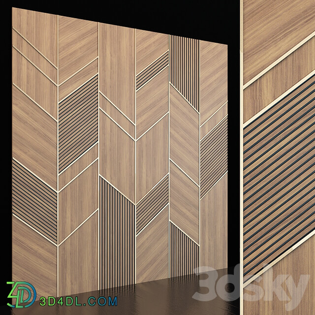 Wooden panels 02