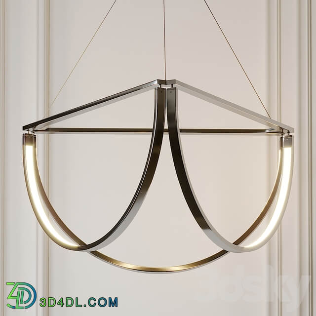 Chord Cluster by AlexAllen Studio Pendant light 3D Models